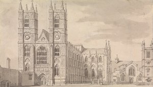 Westminster Abbey by Samuel Wale