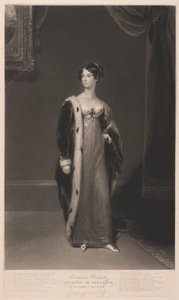 Georgiana Elizabeth Duchess of Newcastle by Samuel William Reynolds