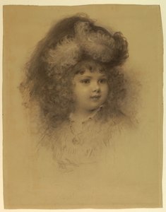 Portrait of a Young Girl by Samuel Worcester Rowse