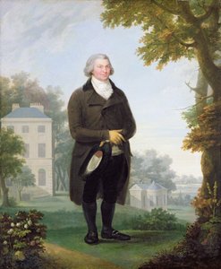 Gentleman in the Grounds of his House