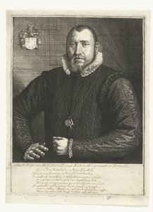 Portrait of Jacob Muys van Holy by Samuel van Hoogstraten