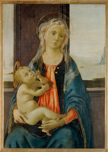 Madonna del Mare by Sandro (1444/5-1510) Botticelli