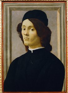 Portrait of a Young Man by Sandro (1444/5-1510) Botticelli