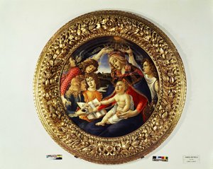 Madonna del Magnificat and Five Angels (tondo)