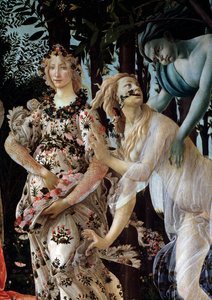 The Spring (detail) by Sandro Botticelli