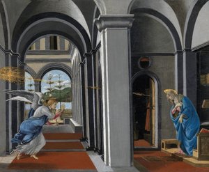 Annunciation by Sandro Botticelli