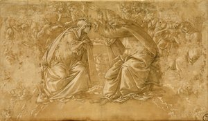 Coronation of Mary by Sandro Botticelli