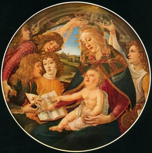 Madonna of the Magnificat by Sandro Botticelli