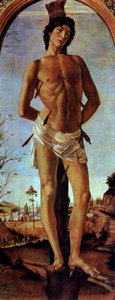 Saint Sebastian by Sandro Botticelli