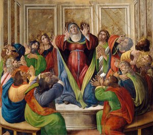 The Descent of the Holy Ghost, 1495-1505