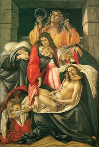 The Lamentation over the Dead Christ by Sandro Botticelli