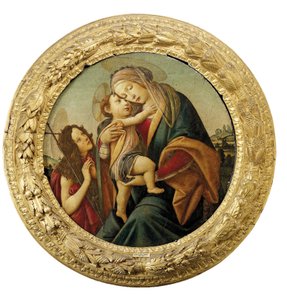 The Madonna and Child with the Young Saint John the Baptist by Sandro Botticelli