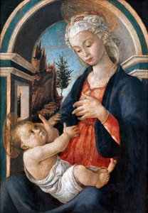 Virgin and Child by Sandro Botticelli