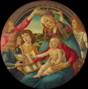 Copy after Madonna of the Magnificat by Sandro Botticelli