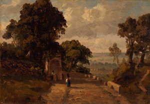 Near Ariccia, Italy by Sanford Robinson Gifford