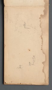 Figure in a Landscape with Dog