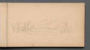 Sketchbook, page 06: Gorham Maine, 1859