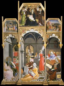 The Birth of the Virgin Scenes from the Life of the Virgin
