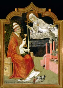 The Apparition of the Virgin to Pope Calixtus III