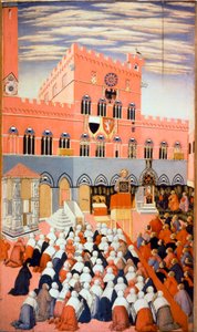 The predication of Bernardino of Siena