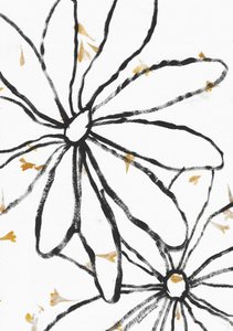 Delicate Golden Blooms