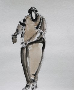 Elegant Standing Figure