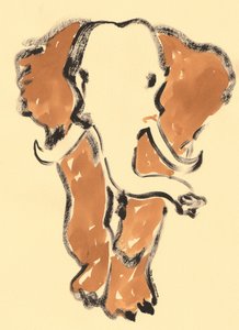 Expressive Elephant Sketch