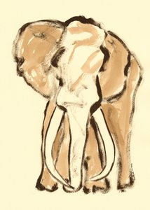 Expressive Elephant Sketch