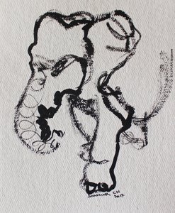 Expressive Line Drawing by Santhosh ch