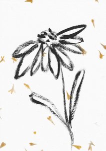 Flower With Falling Petals