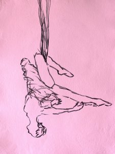 Inverted Aerial Dancer