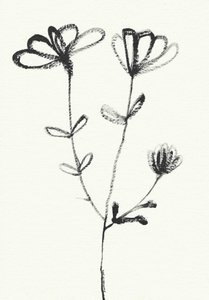 Minimalist Floral Sketch