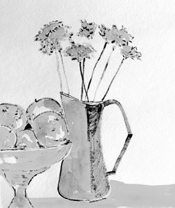 Monochrome Still Life by Santhosh ch