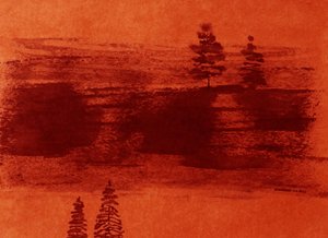 Orange Twilight Lake