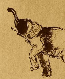 Powerful Elephant Rising