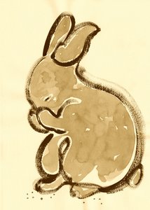 Sleepy Bunny by Santhosh ch