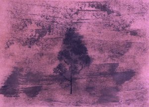 Solitary Pink Tree