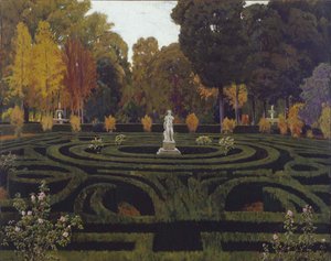 Old Faun by Santiago Rusiñol