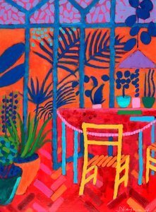 Yellow Chair, 2023 by Sara Hayward