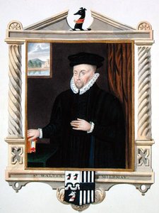 Portrait of Sir Walter Mildmay (c.1520-89) from 