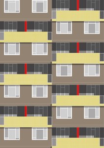Spa Green Estate, 2017 by Sarah Evans
