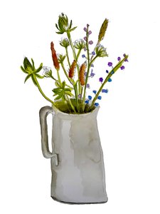 Grey Jug by Sarah Thompson Engels