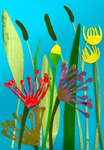 Flowers and Grasses by Sarah Thompson Engels