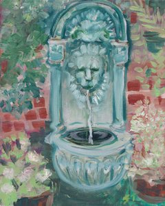 Lion in the Ferns