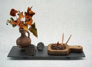Rustic Coffee Still Life by Saskia Dingemans