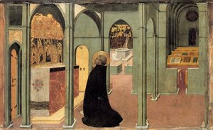 Saint Thomas Aquinas in Prayer, ca 1428-1432