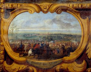 The Actions of Louis II of Bourbon, Prince of Conde, Battle of Vitry (detail)