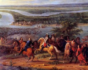 The Actions of the Great Conde, Passage of the Rhine