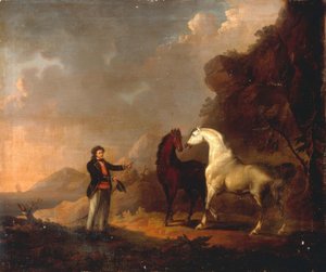 Gulliver Addressing the Houynhnms by Sawrey Gilpin