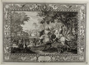 Defeat of the Spanish Army Near the Canal at Bruges by the Troops of King Louis XIV 1667